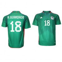 Mexiko Andres Guardado #18 Fußballbekleidung Heimtrikot WM 2022 Kurzarm